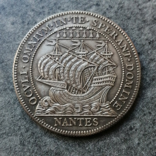 Token Cámara de Comercio de Nantes Plata 14,58 gr 32 mm