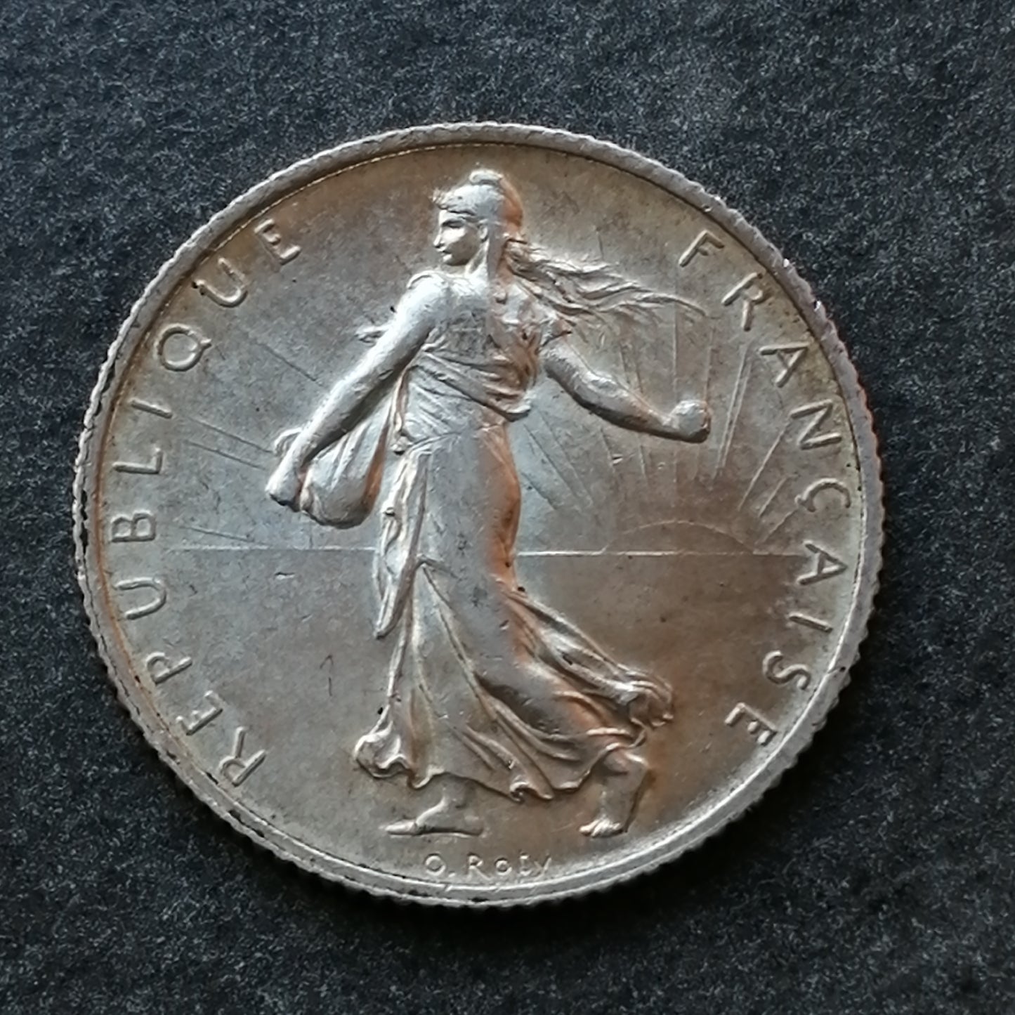 Sembrador 1 franco 1905 Plata 4,99 gr G. 467