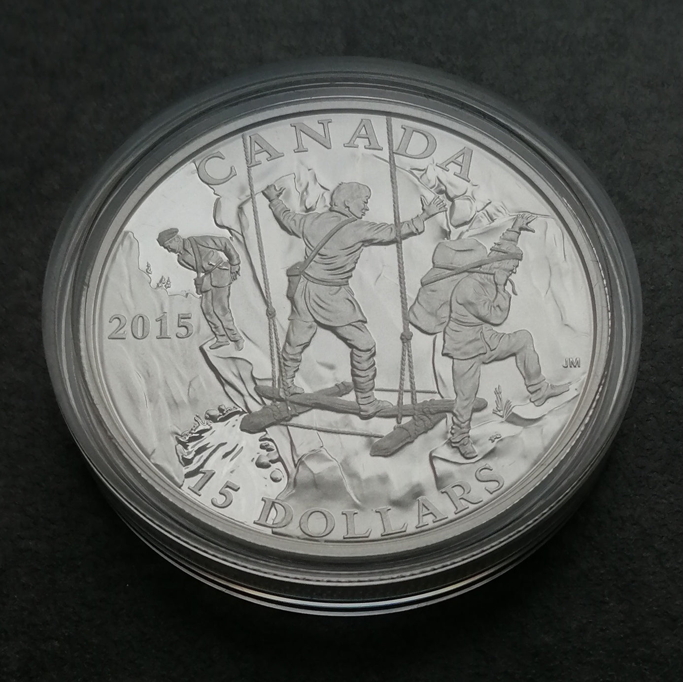 Canadá - 15 dólares - 2015 - Explorando Canadá - Moneda de Plata