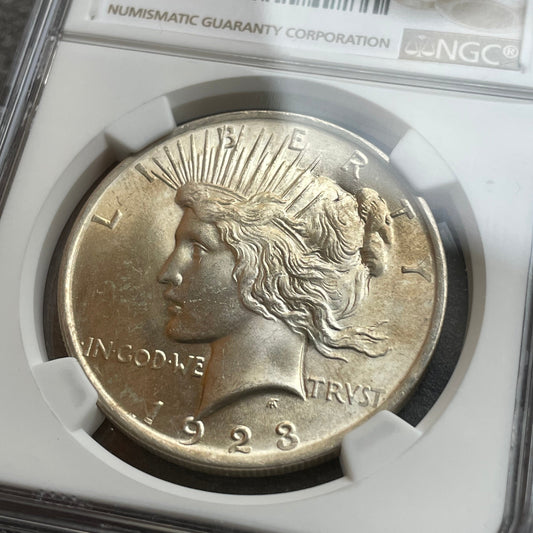 Un dólar estadounidense ($1) Liberty 1923 PCGS MS63 n°4543228