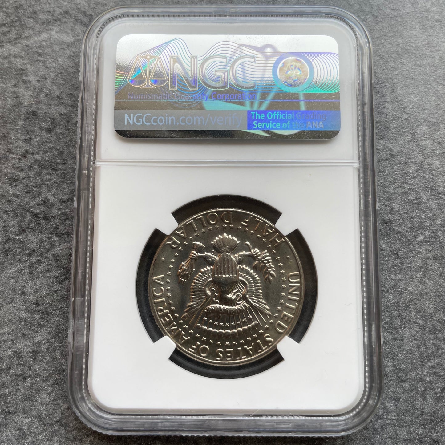 Medio dólar estadounidense (½$) "Kennedy Half Dollar" 1982 D Denver NGC MS66