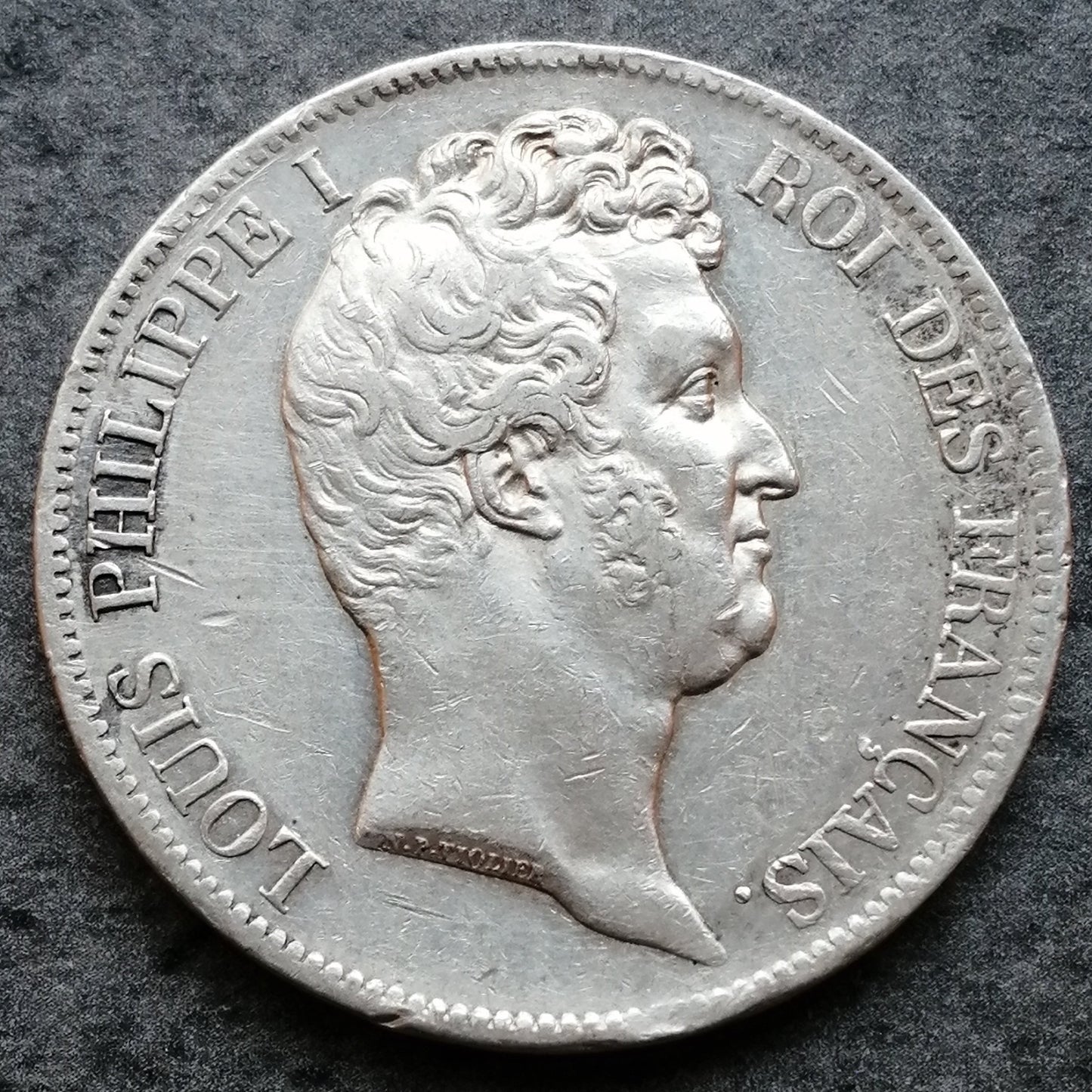 Louis Philippe (1830-1848) 5 francs 1831 D Lyon Argent 24,92 gr