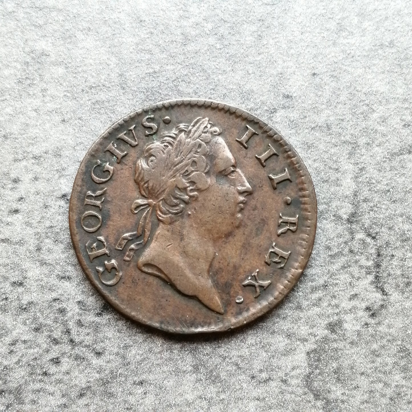 Irlande Half Penny 1769 Georgius III 8.07 gr