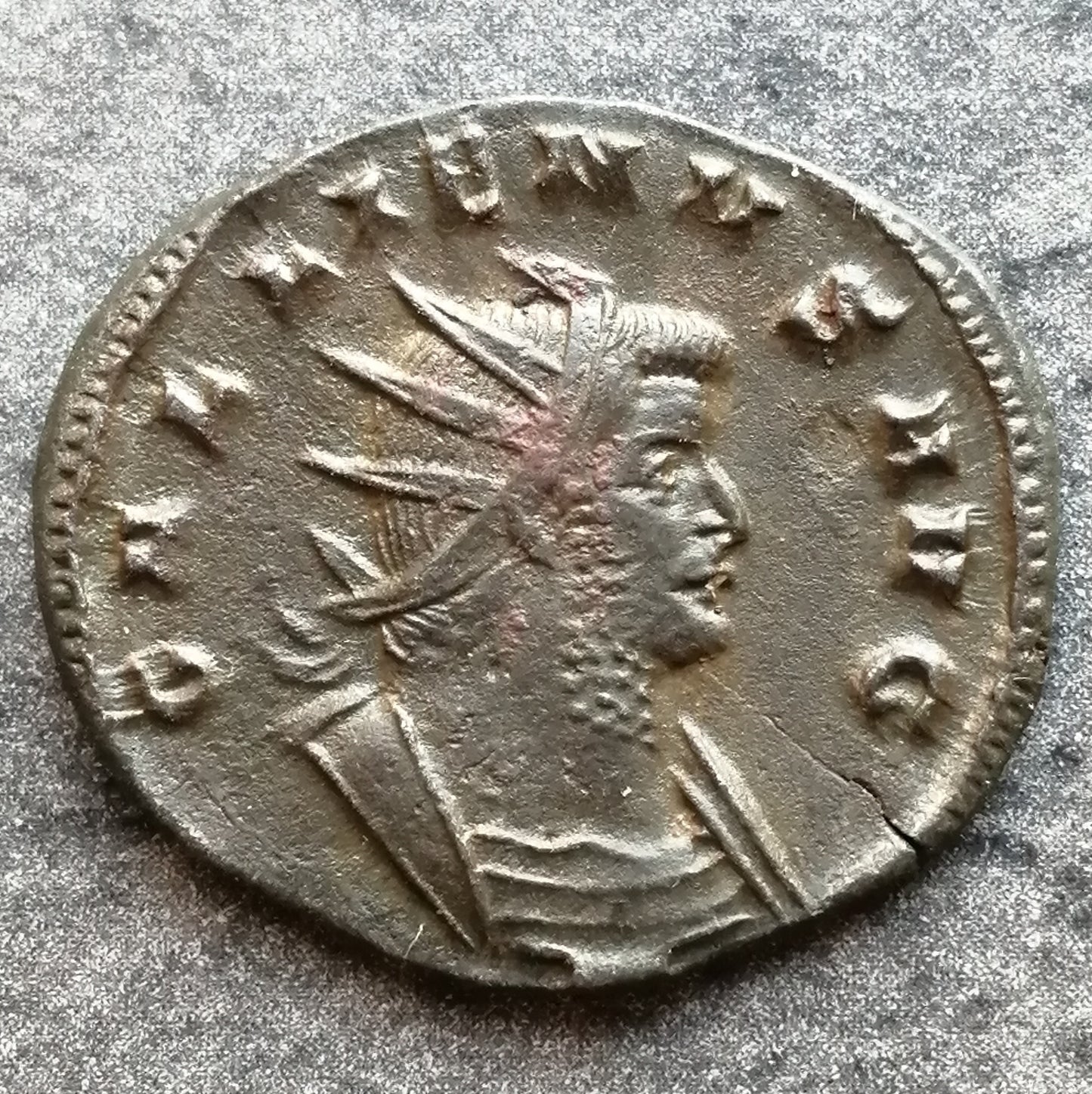 Gallien (253-268) Antoninian PAX AVG 3.08 gr 21.5 mm