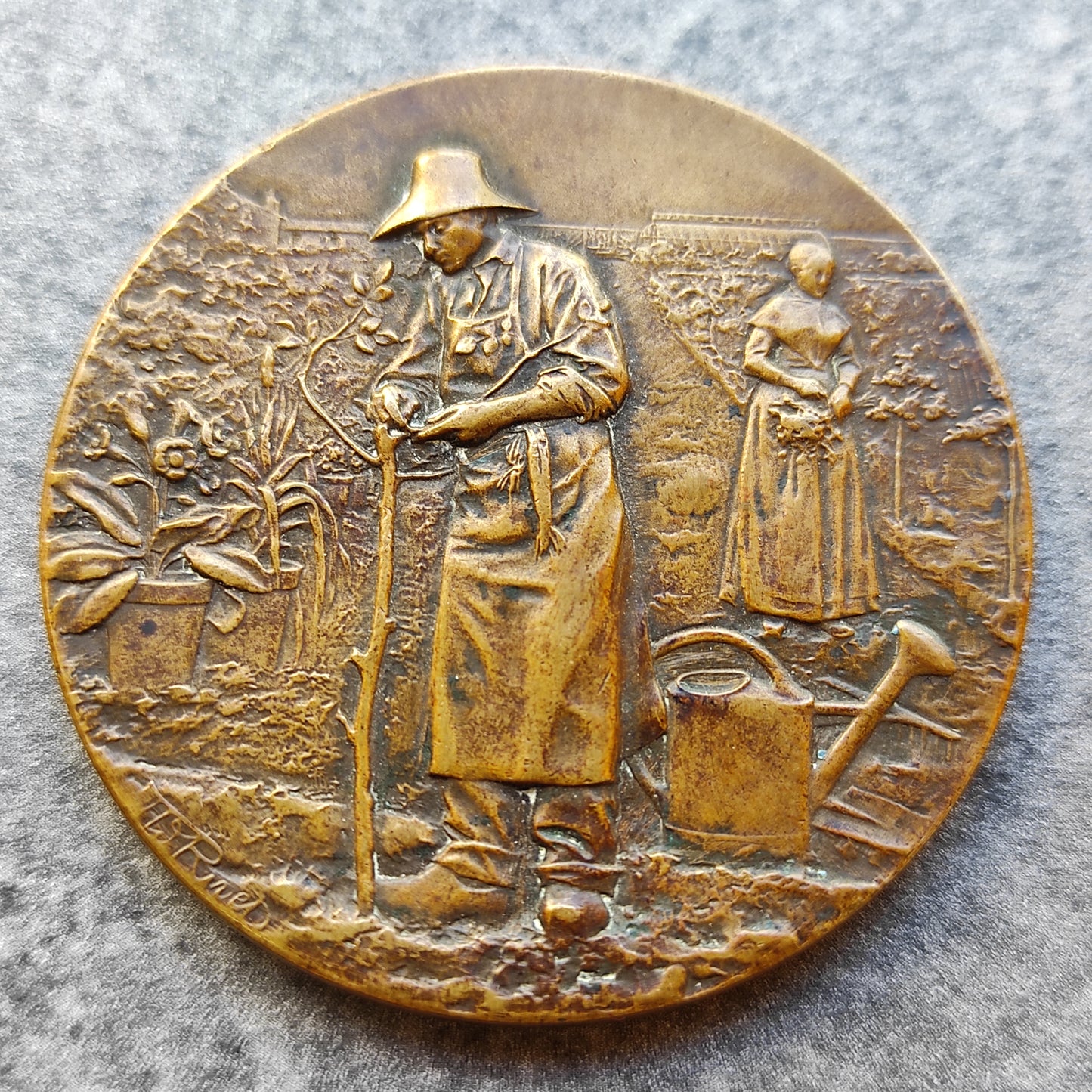 49 mm agricultural comice medal 53.8 gr by rivet