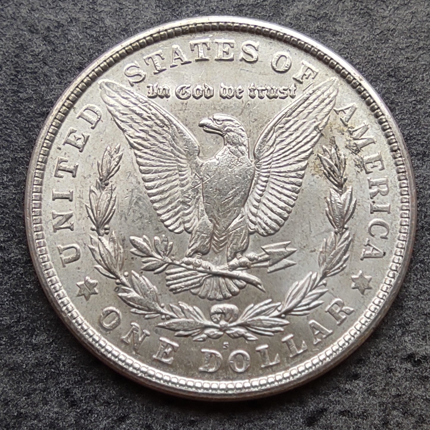 1 Dólar USA Morgan 1921 San Francisco Plata 26,65 gr