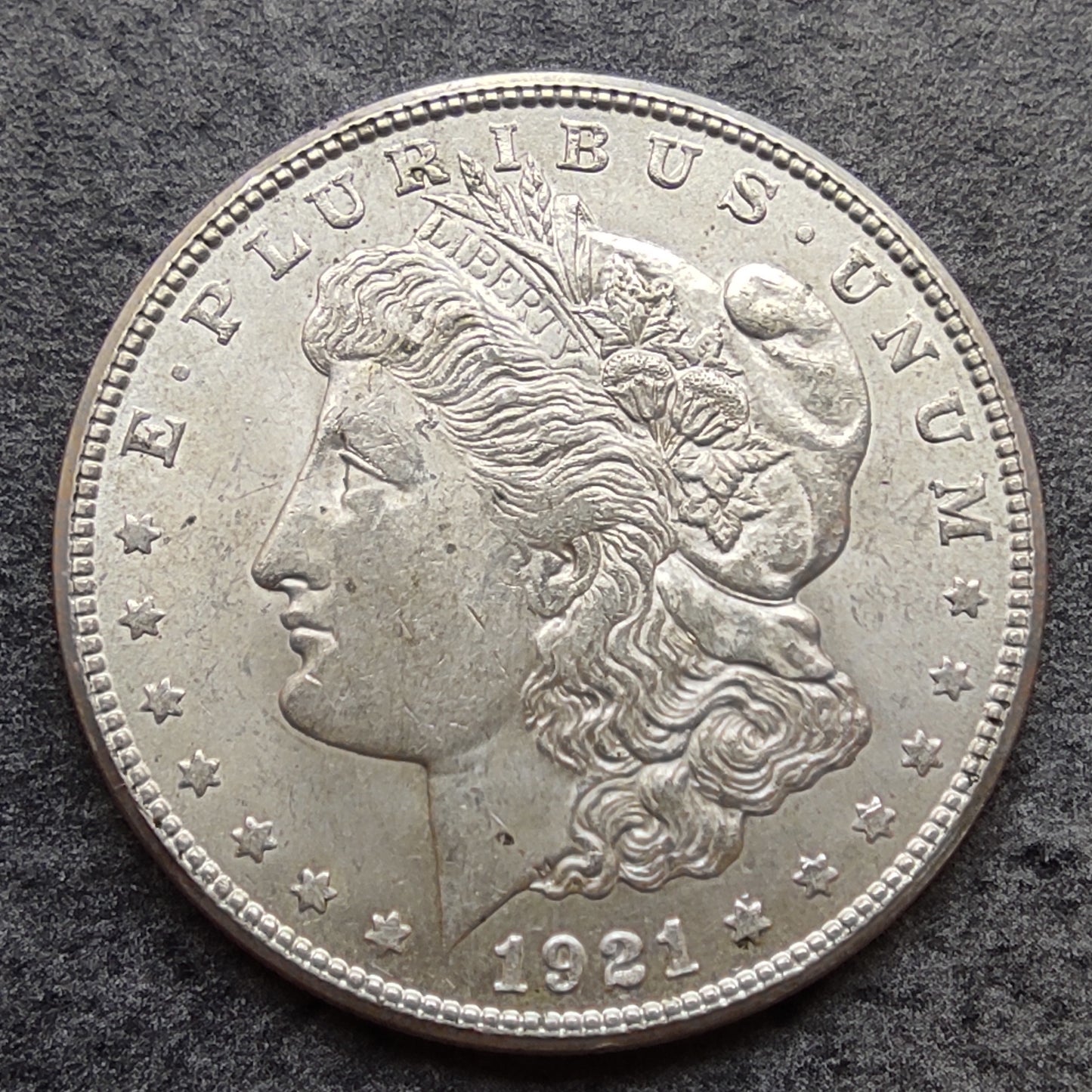 1 Dólar USA Morgan 1921 San Francisco Plata 26,65 gr