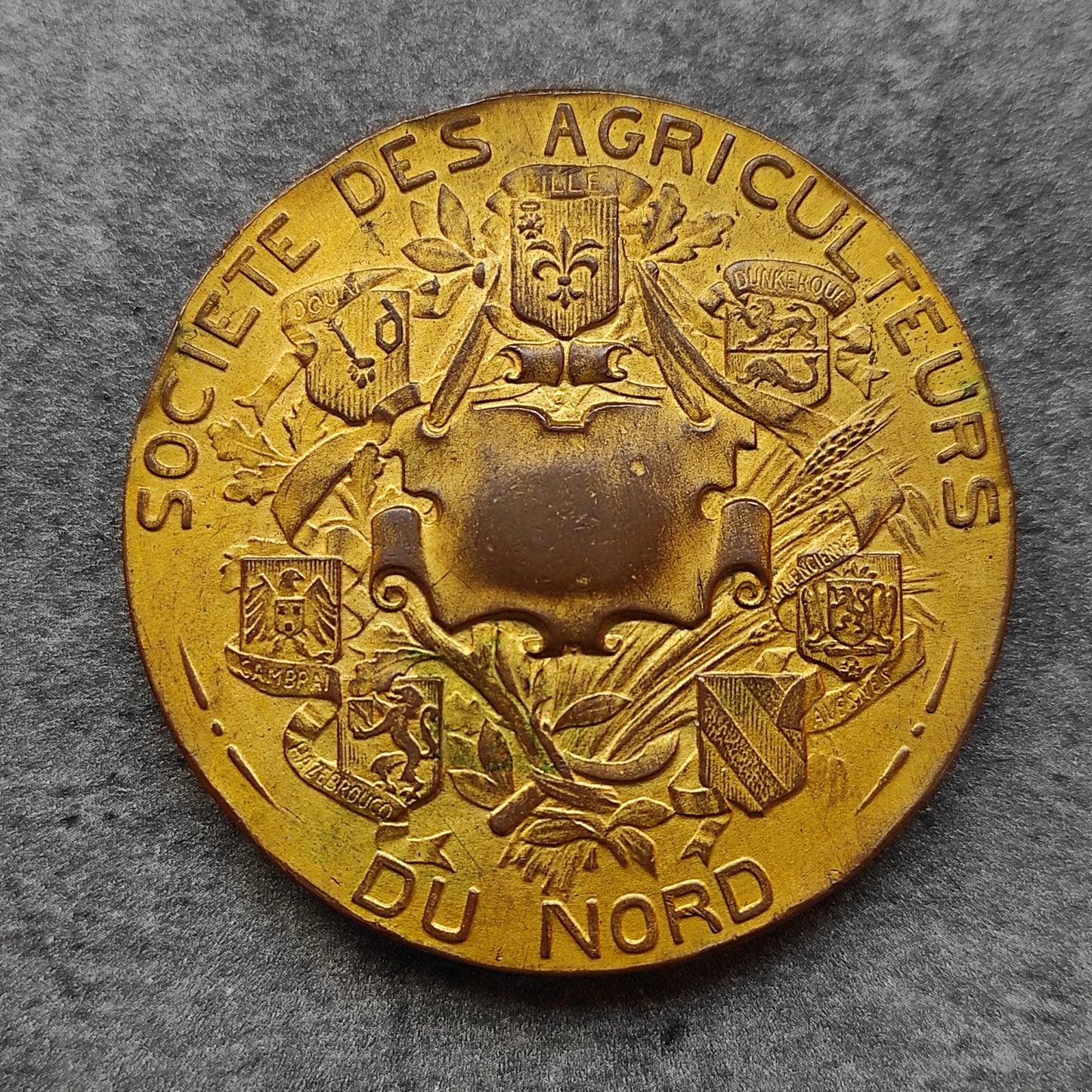 Medal Company of Northern Farmers by Michelet 55.62 GR 50 mm