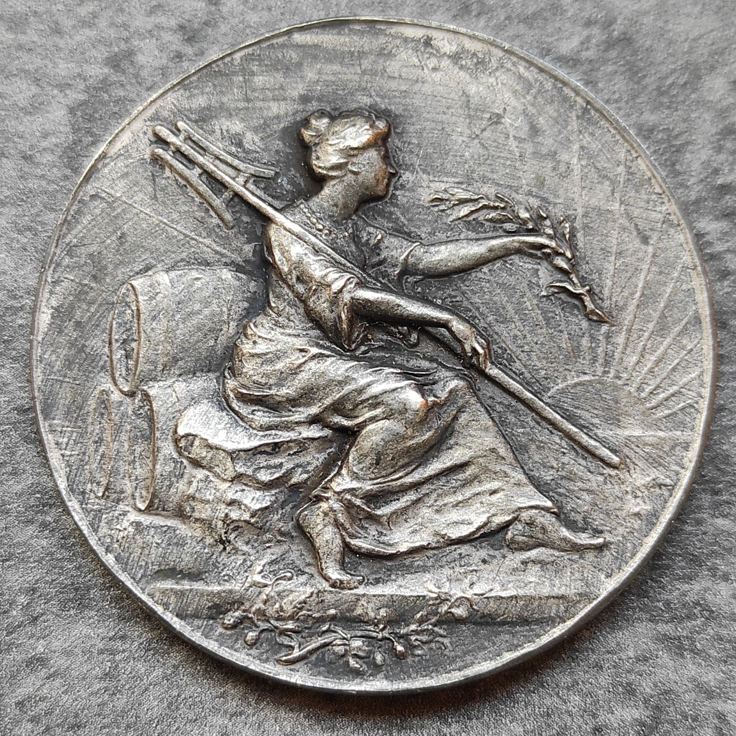 Northern Brewer Union medal in silver 40 mm 33.40 gr