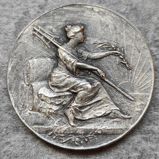 Northern Brewer Union medal in silver 40 mm 33.40 gr