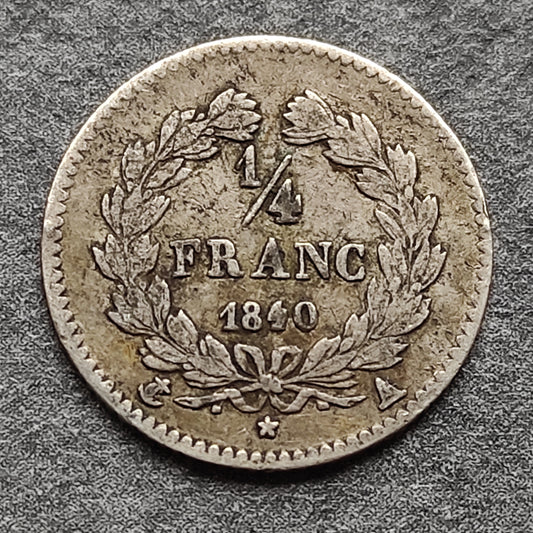 Louis-Philippe- 1 Franc 1845 Rouen