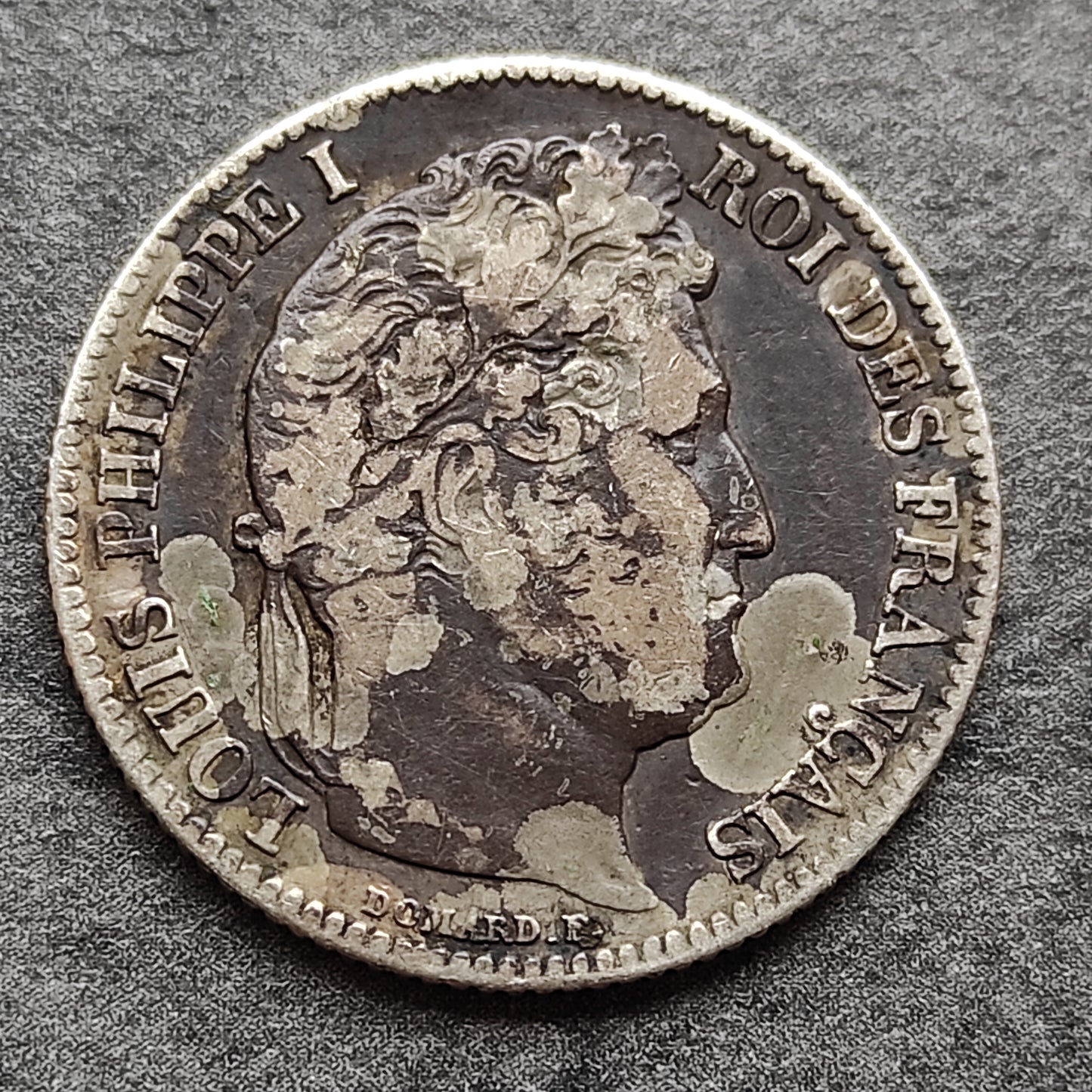 Louis Philippe (1830-1848) - 1 Franc 1836 K Burdeos - 4,95 gr - Plata