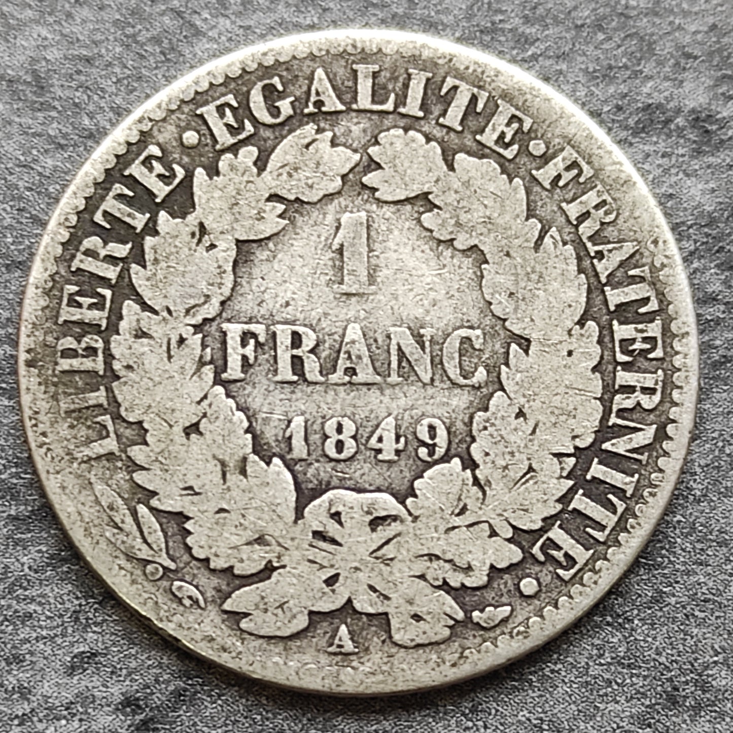 Ceres 1 Franco 1849 A París Plata