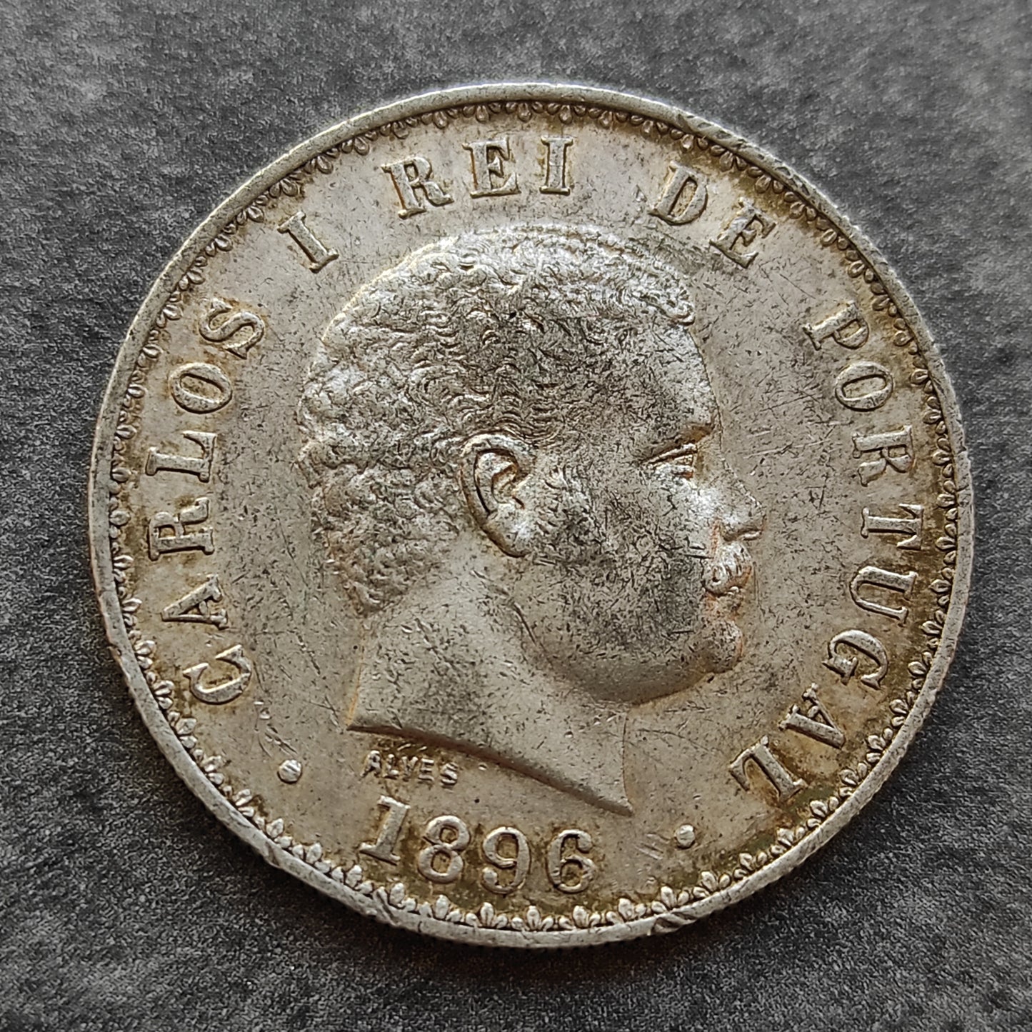 Portugal 500 Reis 1896 Argent