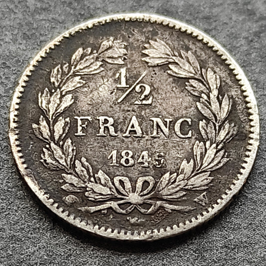 Louis-Philippe- 1 Franc 1845 Rouen