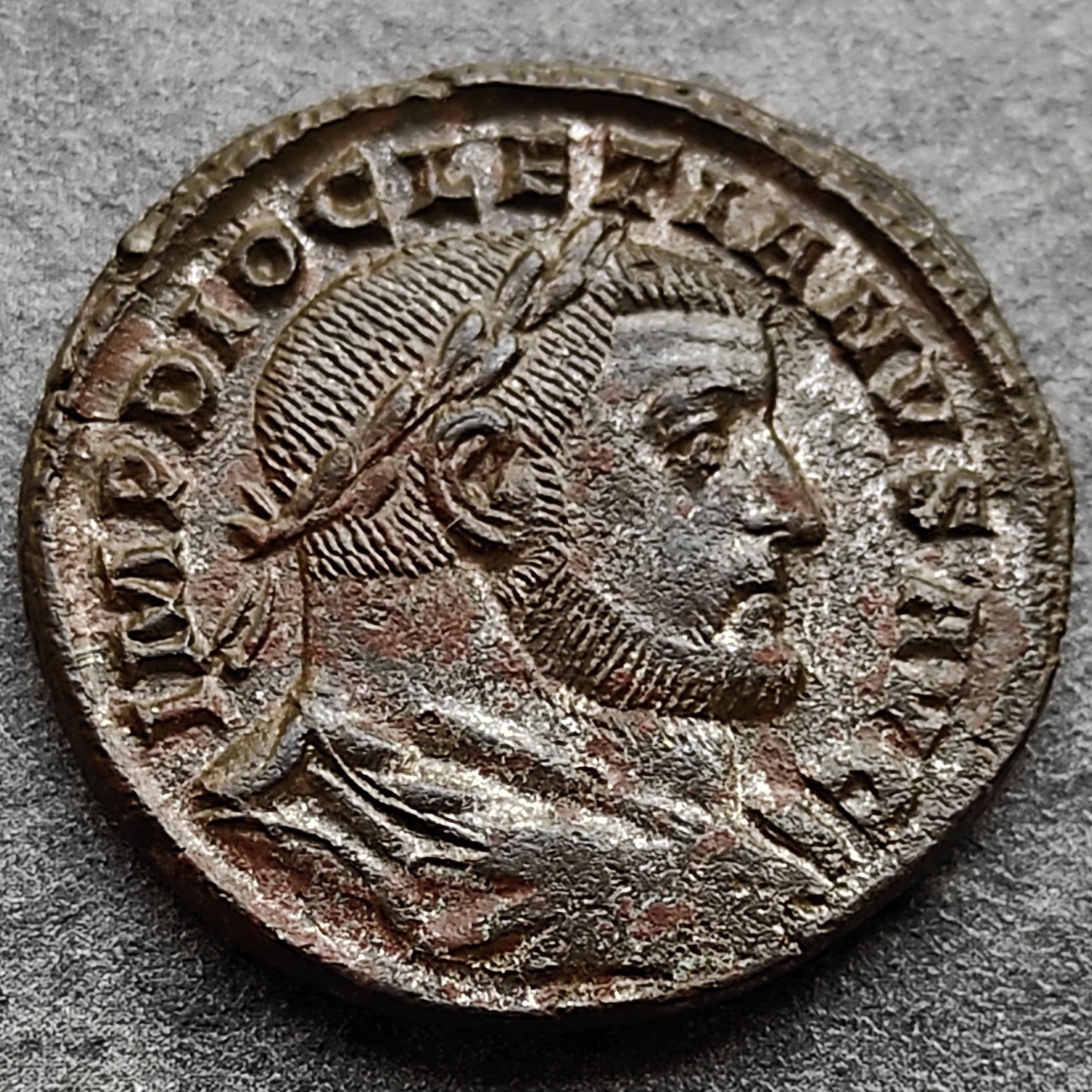 Diocleciano (284-305) Follis Genio Populi Romani Trier 10,42 gr