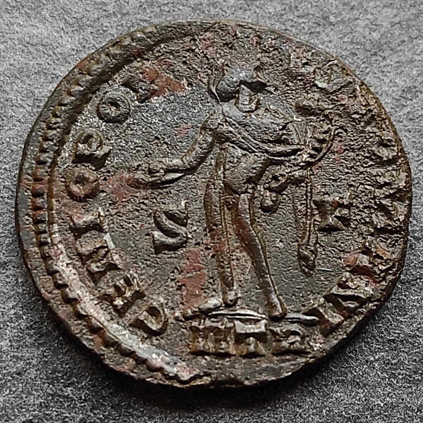 Diocleciano (284-305) Follis Genio Populi Romani Trier 10,42 gr