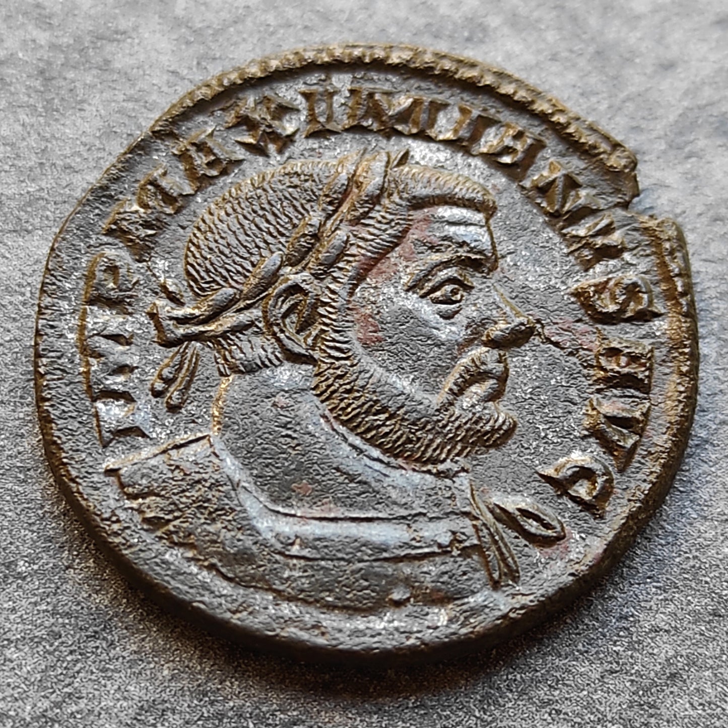 Maximiano Hércules (285-310) Follis Genio Popvli Romani Trier 10,34 gr