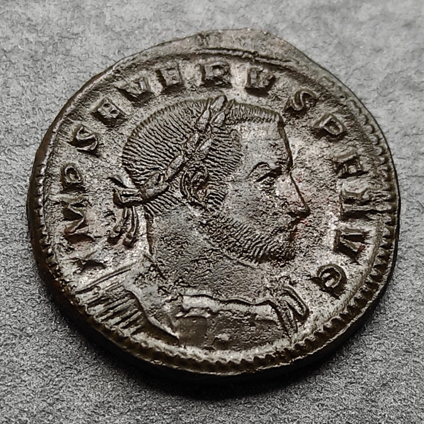 Severo II (306-307) Follis Genio Popvli Romani Trier 11,47 grn