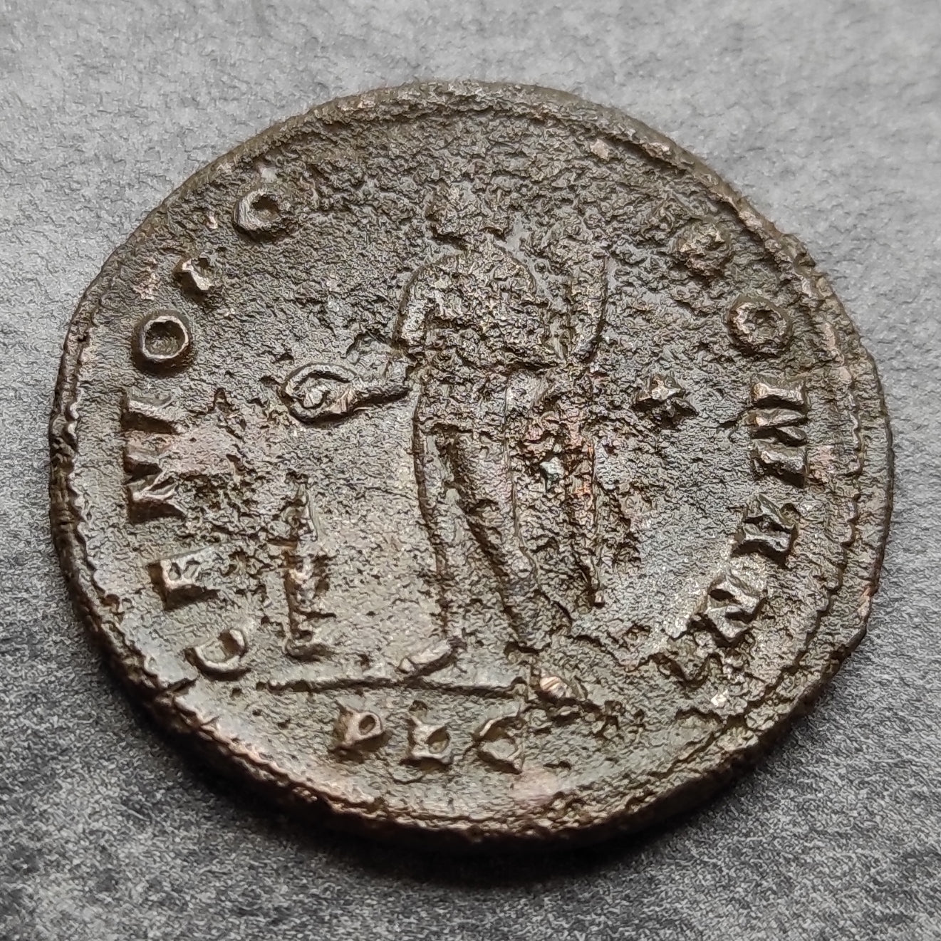 Severo II (306-307) Follis Genio Popvli Romani Lyon 9,70 gr