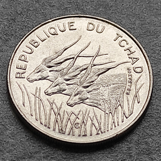 República del Chad 100 Francos 1990