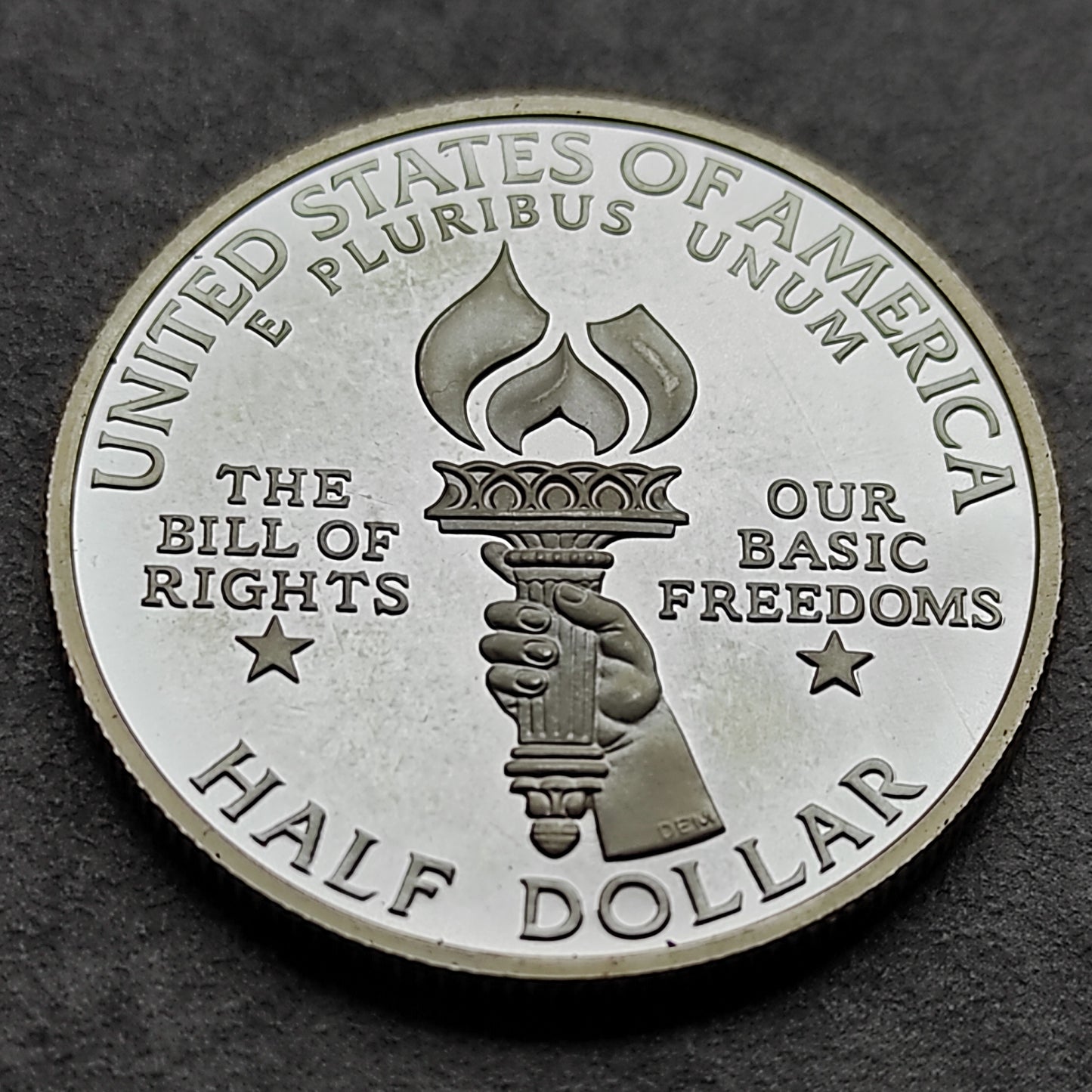 United States Half Dollar 1993 Declaration of citizen rights 12.5 gr 30.6 mm USA