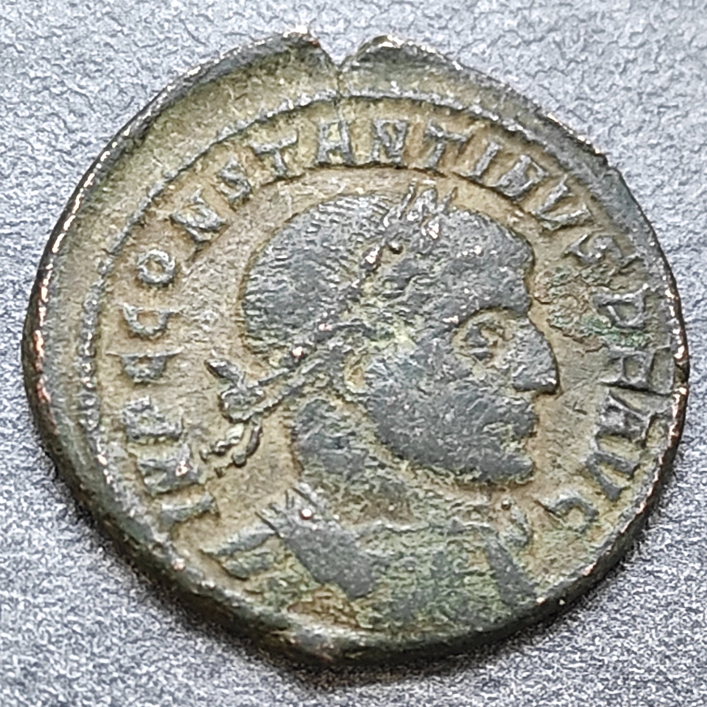 Constantino I (306-337) - Nummus - SPQR Optimo Principi - Ostia - 3,72 gr