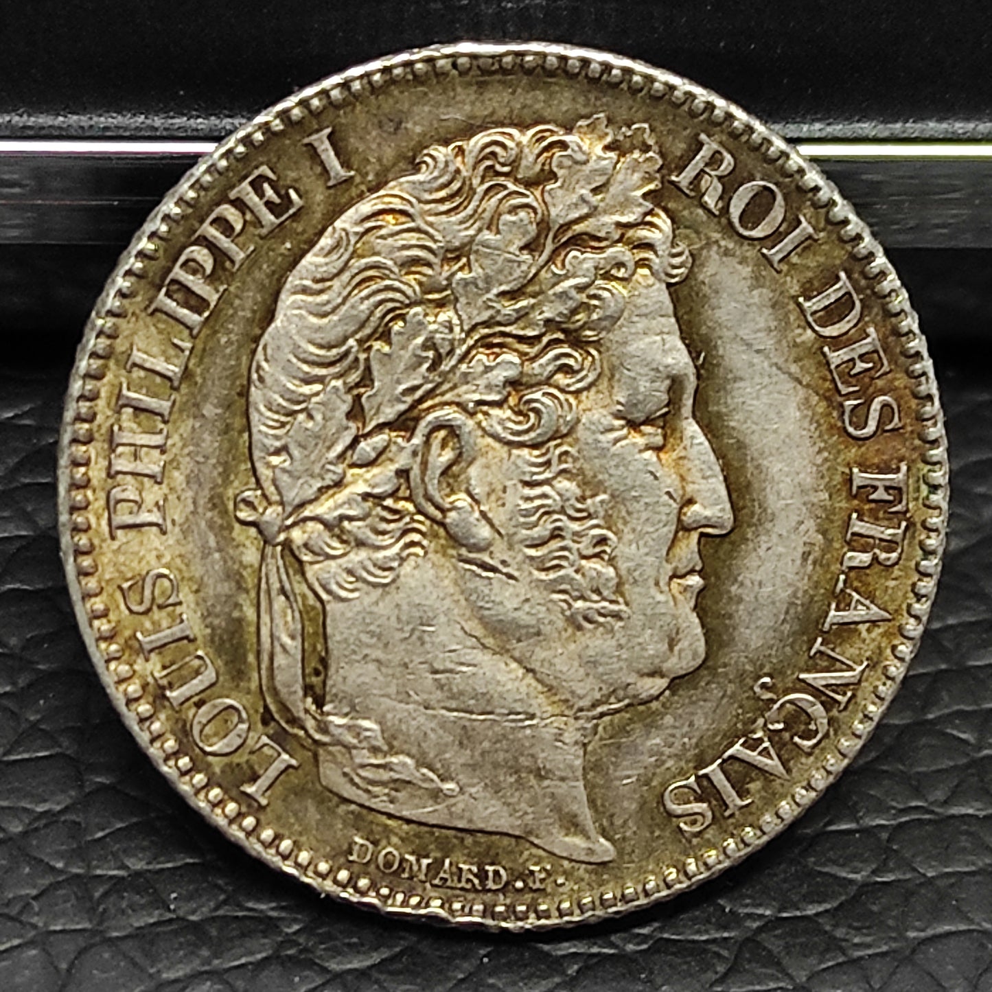 Luis Felipe (1830-1848) 1 franco 1846 B Rouen Plata 4,95 gr