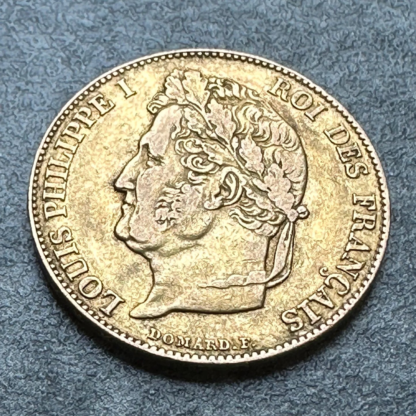 Luis Felipe I (1830-1848) 20 francos de oro 1847 En París 6,43 gr