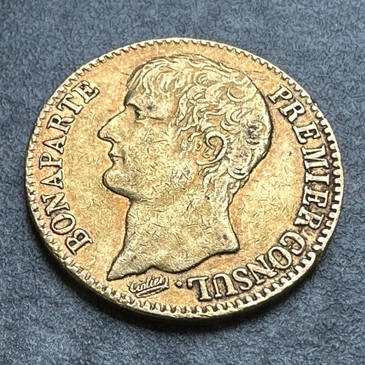 Bonaparte Primer Cónsul (1799-1804) 40 Francos Año 12 En París 12,86 gr